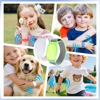 Bracelet de montre en nylon souple avec boucle auto-agrippante pour localisateur anti-perte étanche compatible pour enfants
