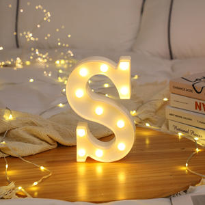 Letras LED con Luces para Letreros de Bares, Lámpara de Letras para Bares, Pubs, Fiestas en Casa, Decoración de Bodas, Lámpara de Navidad con Pilas - Product Image 3