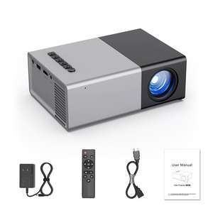 Projecteur portable 720P prenant en charge la mise en miroir d'écran 1080P, utilisation home cinéma, compatible Android, 3D et Internet - Product Image 2