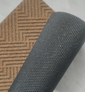 Grand tapis d'entrée intérieur robuste, motif gris, <span class=keywords><strong>gratte</strong></span> la saleté, tapis de sol extérieur - Product Image 5