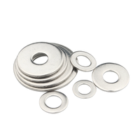 Custom Size Stainless Steel SS 304 316 31L A2 A4 Flat Washer DIN125 M8 M10 M12 Round Plain Washer 3/16" 1/4" 1/2" Inch Size