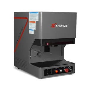 Desktop Laser Marking Machine Enclosed 20W 30W 50W Fiber Laser Cutting Marking Engraving Machines