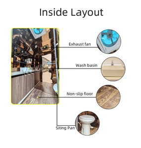 Expédition de conteneurs préfabriqués prêts à l'emploi de 40 pieds pour café-restaurant et de 20 pieds pour café-bar mobile - Product Image 2