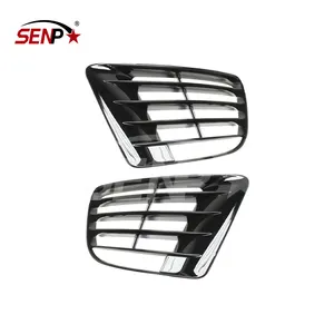 SENP Body Parts Bumper Grille For 2012-2013 Volkswagen Golf Set of 2 Left & Right Black Plastic 5K0853665E041 5K0 853 665 E 041