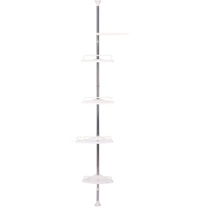 Étagère murale <span class=keywords><strong>moderne</strong></span> pour hôtel, support de rangement pour salle de bain, étagère d'angle à 4 niveaux, support de douche - Product Image 5