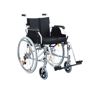 Kjt Wheelchair Aluminum Alloy Lightweight Manual Portable For Elderly And Disabled With Flip Armrest And Detachable <b>Footrest</b> - Product Image 2