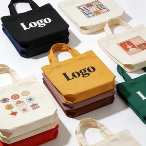 Sac fourre-tout en toile imprimé avec logo, personnalisable en gros pour les cadeaux d'entreprise, kit de bienvenue des employés, cadeau d'appréciation des clients - Product Image 1