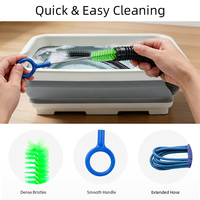 Kit de nettoyage de tubes CPAP, sécheur électrique pour CPAP, séchage efficace de l'air pour le nettoyage des tubes et des masques CPAP