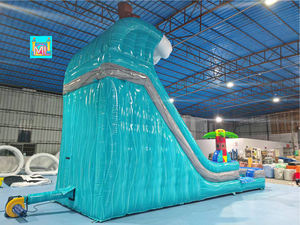 Scivolo Gonfiabile Personalizzato Moonwalk in PVC <span class=keywords><strong>Tiki</strong></span> Tovi con Piscina per Feste di Bambini al Chiuso e all'Aperto - Product Image 6