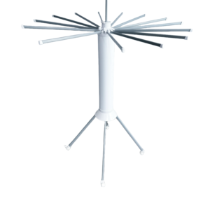 מתקן כביסה מתכתי מתקפל דו-שכבתי Octo-Dry Pro עם גלגלים, 21 מוטות לבגדים, ניתן להרחבה, 16+5 זרועות, חוסך מקום בחדר האמבטיה - Product Image 5