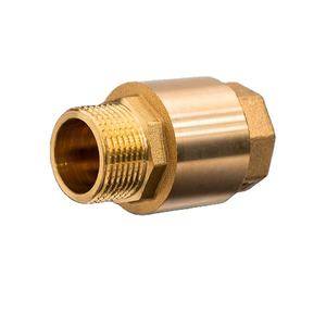 วาล์วตรวจสอบแบบทางเดียว PN16 ขนาด 1/2-4 นิ้ว ทำจากทองเหลืองตีขึ้นรูป พร้อมไส้ทองเหลือง สำหรับระบบจ่ายน้ำ - Product Image 3