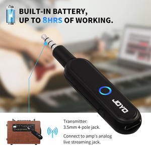 Sistema de Audio Inalámbrico JOYO <span class=keywords><strong>JW</strong></span>-05R 2.4G, Micrófono Inalámbrico, Receptor Transmisor, Interfaz de Audio OTG para Transmisión en Vivo y Reproducción - Product Image 2