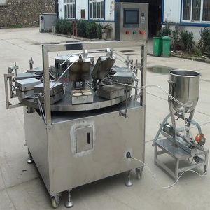 เครื่องทำวาฟเฟิลแพนเค้กฝรั่งเศส KEYFOOD สแตนเลสเกรดอาหาร ความจุสูง 500-4500 ชิ้น/ชม. ผลิตได้สูงสุด 4500 ชิ้น/ชม. - Product Image 5
