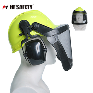El nuevo listado de alta intensidad taller protector casco de seguridad escudo cara orejeras conjunto - Product Image 5