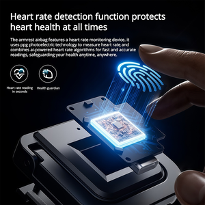 Silla de Masaje de Gravedad Cero de Cuerpo Completo 4D con Doble Núcleo y Riel SL OEM/ODM con Masaje de Pies Separado - Product Image 3