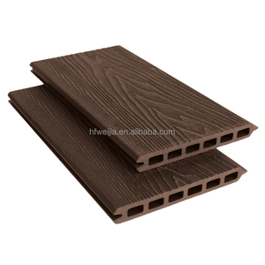Valla de madera compuesta de bajo mantenimiento para exteriores, madera, plástico, jardín, VALLA DE Wpc, extrusión moderna, diseño de modelo 3D, 21mm - Product Image 1
