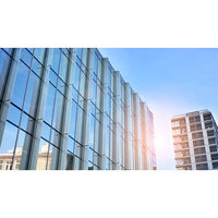 Sistema de Fachada Exterior Moderno y Eficiente Energéticamente para Edificios de Gran Altura con Muro Cortina de Vidrio Templado Unificado AS/NZS Cocina Exterior