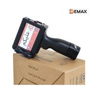 Imprimante à jet d'encre portable DMX 12,7 mm pour marquage de lots, boîtes, sacs, cartons, date, numéro, texte, codeur de date portable, machine à jet d'encre