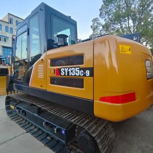 Excavadora Sany SY135C-9 Original de Primera Calidad, Motor Isuzu, Capacidad de la Cuchara de 0.35m, Motor de Engranajes, Gran Rendimiento, en Venta - Product Image 1