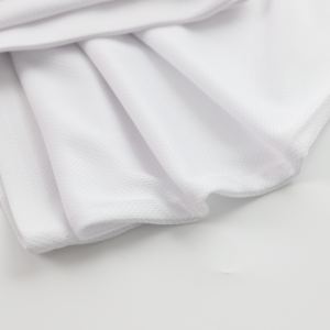 Gahumi Camisas de secado rápido a cuadros 100% Poliéster Sensación Camisetas de poliéster en blanco - Product Image 5