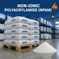 Productos Químicos para Campos Petroleros, Poliacrilamida No Iónica (NPAM), Polímero Espesante, Agente Deshidratante de Lodos en Polvo, 99% de Pureza