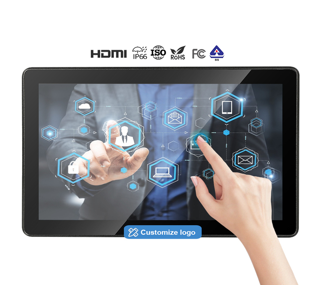 Embedded 10 12 13.3 15.6 18.5 21.5 24 27 Inch Industrial Outdoor 1000nits 1000nits Monitor