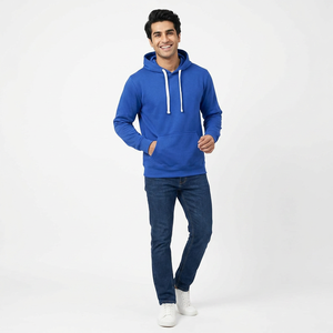 Conjunto de Sudadera con Capucha y Pantalones Deportivos para Hombre, 100% Algodón, Felpa, Chándales con Estampado Personalizado, Conjunto de Sudadera con Capucha y Pantalones Deportivos para Hombre, 100% Algodón - Product Image 1