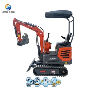 <span class=keywords><strong>Mini</strong></span>-excavatrice 1 tonne directement de l'usine chinoise, avec <span class=keywords><strong>godet</strong></span> inclus, compatible avec le piquetoir et les outils pour usage agricole - Product Image 2