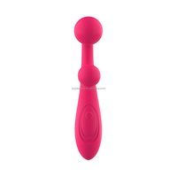 Produit de massage en silicone OEM ODM pour adultes, bien-être, étanche, rechargeable, avec 3 vitesses, 7 modes, vibrateurs à double boule pour femmes