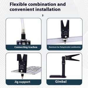 Pinza Neumática Mini A/B/C/D/E/ para Boquillas J1060, Piezas de Manipulador, Abrazadera J1080 GR04.100, Brazo Robótico para Máquina de Moldeo por Inyección - Product Image 3