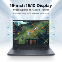 Ordinateurs portables de jeu Yifang Factory avec nouveau processeur Intel I9-12900HK 14 cœurs, écran RTX4060 8 Go 16 pouces, 32 Go de RAM, SSD 1 To, écran IPS 1920x1200