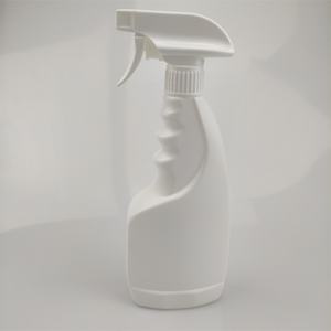 Botella de Plástico Transparente Blanca de HDPE de 500 ml, 750 ml, 1000 ml, 1 Litro para Detergente Líquido con Pulverizador - Product Image 6