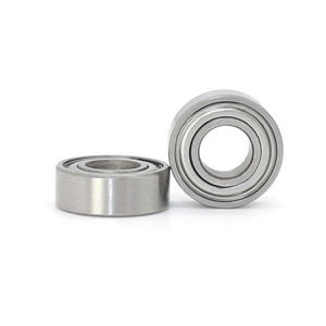 Rodamientos de Bolas de Ranura Profunda Miniatura SMR115ZZ de Suministro Directo de Fábrica, 5*11*4mm, para Motores de Taladro Eléctrico de Alta Velocidad, Sellos 2RS, Acero - Product Image 1