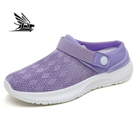 Chaussures pour femmes New Fashionable Summer Casual Sneakers Women PVC Insole Stock Sports Shoes for Walking and Running Clogs