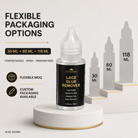 Dissolvant de colle à dentelle en gros à action rapide pour les magasins de produits de beauté