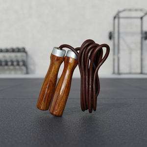 Corde à sauter réglable avec poignée en bois, différentes longueurs, durable, pour la gym, l'exercice et le fitness, unisexe, emballage portable, matériau personnalisé - Product Image 5