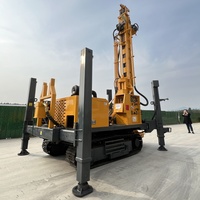 Foreuse de puits d'eau à circulation inversée sur chenilles de 400 m – Machine de forage de sondages