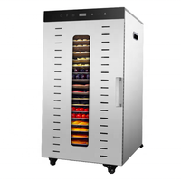 Séchoir électrique en acier inoxydable, déshydrateur commercial pour fruits et légumes