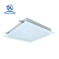 Dernière génération de panneau lumineux LED pour plafond 60x60 IP65, panneau lumineux LED étanche 600x600, lampe encastrée plate