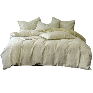 Juego de Ropa de Cama de Algodón Puro Cepillado de Tres Capas, Juego de Cuatro Piezas, Cálido y Suave al Tacto, para Otoño e Invierno - Product Image 5