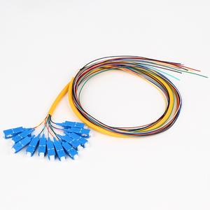 สายเคเบิลใยแก้วนำแสง FTTH SM sc/upc 12แกนชุดสายไฟเบอร์ออปติกพัดลม - Product Image 3