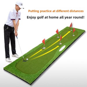 Tapete de <span class=keywords><strong>Golf</strong></span> Profesional para Interiores, Tapete de Práctica de <span class=keywords><strong>Golf</strong></span> Ensamblable, Césped Artificial, Ayuda para <span class=keywords><strong>el</strong></span> Entrenamiento de Putt, Mini Campo de <span class=keywords><strong>Golf</strong></span> - Product Image 1