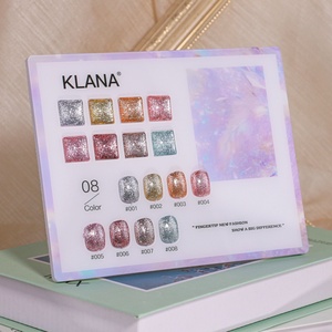 Wholesale 8 Color <b>Reflective</b> <b>Glitter</b> <b>Gel</b> Nail <b>Polish</b> Broken Diamond <b>Gel</b> Soak Off UV Flash <b>Gel</b> - Product Image 4