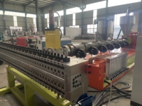 Línea de Producción de Láminas Corrugadas de PP, Máquina para Fabricar Tableros de Rejilla de PP Virgen y Reciclado para Cajas de Embalaje