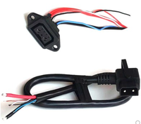 Connecteur de charge pour vélo électrique 2+6 8 broches 30A Stockage d'énergie Alimentation Prise mâle D-Tap et prise femelle