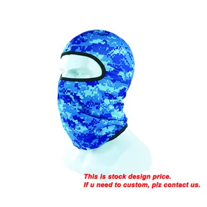 قناع تزلج للوجه مطبوع بالكامل من قبل المرأة بشعار مخصص للدراجة النارية مقاوم للرياح قناع وجه بالاكلافا
