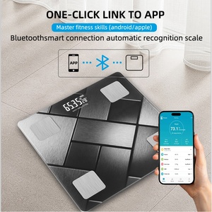 Độ chính xác cao thông minh quy mô kỹ thuật số phòng tắm balanza thành phần Analyzer các biện pháp quy mô cho trọng lượng cơ thể - Product Image 5