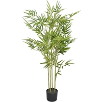 Branches de palmier artificielles écologiques durables résistantes aux UV de 120 cm, plante tropicale en PE pour l'aménagement extérieur des jardins et des hôtels