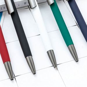 Cadeau d'entreprise haut de gamme, publicité, logo personnalisé, stylo à bille multi-couleurs à action rotative de 1,0 mm pour conférences et bureaux - Product Image 3