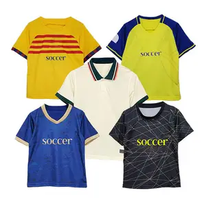YZ divise da calcio a buon mercato maglia della squadra di calcio calcio maglia per bambini maglia corta abbigliamento sportivo per allenamento giovanile